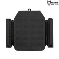 Laser cut Assaulters Back Panel 40mm BLACK Warrior Assault Systems (w-lc-abp-mk1-bk)