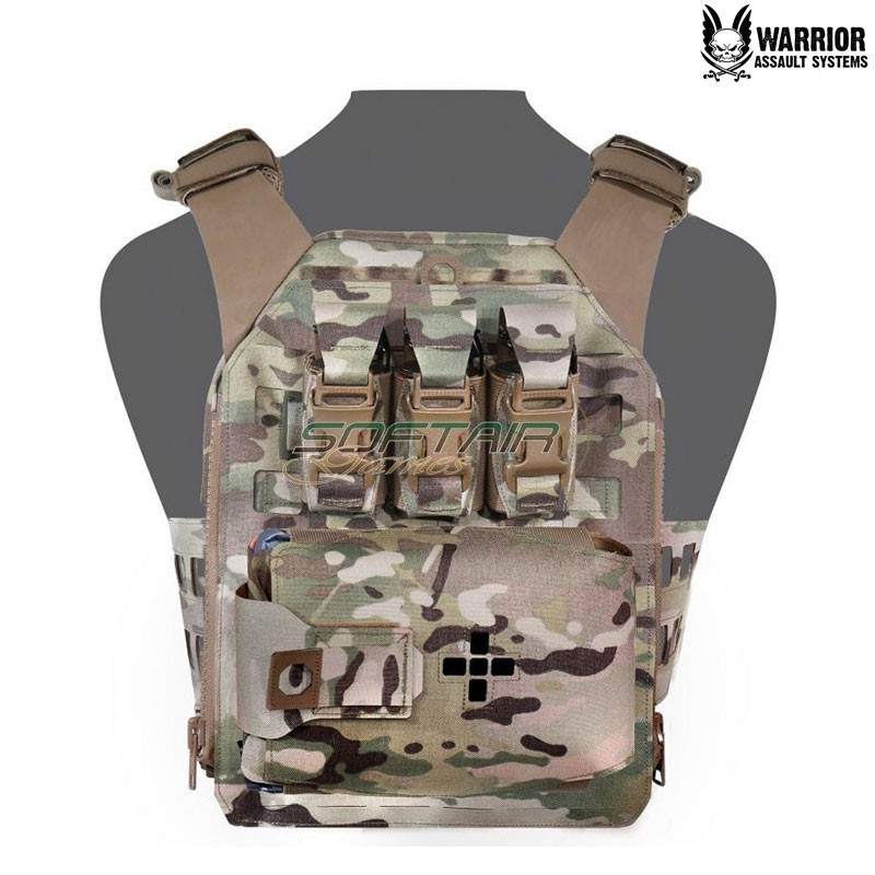 Laser cut Assaulters Back Panel 40mm MULTICAM Warrior Assault Systems (w-lc-abp-mk1-mc)