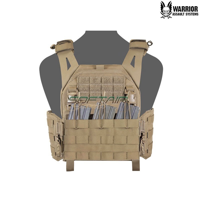 LPC Low Profile Carrier V1 Solid Sides DFP TMOP 5.56 COYOTE TAN Warrior Assault Systems (w-eo-lpc-v1-dfp-tmop-ct)