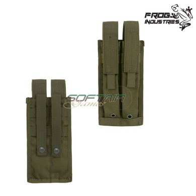 Tasca doppia caricatori P90/UMP/MP5 OLIVE DRAB Frog Industries® (fi-m51613114-od)