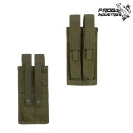 Tasca doppia caricatori P90/UMP/MP5 OLIVE DRAB Frog Industries® (fi-m51613114-od)