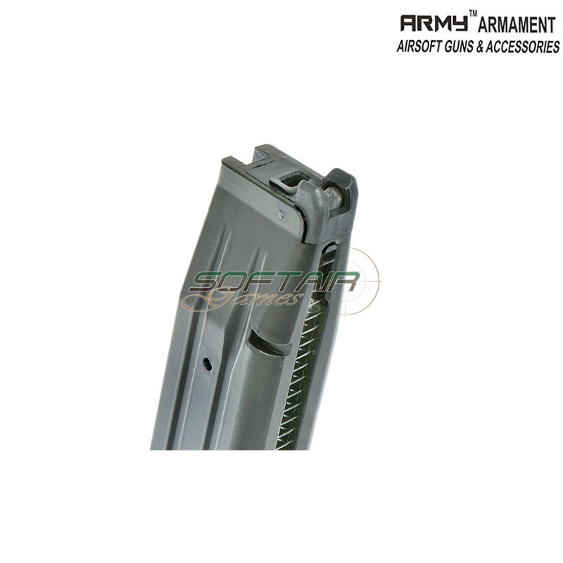 Extended 44bb gas magazine for Hi-Capa R501/R603/R604 Army™ Armament® (A-255)