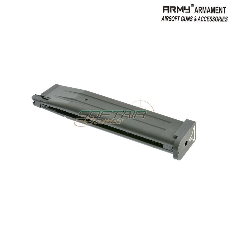 Extended 44bb gas magazine for Hi-Capa R501/R603/R604 Army™ Armament® (A-255)