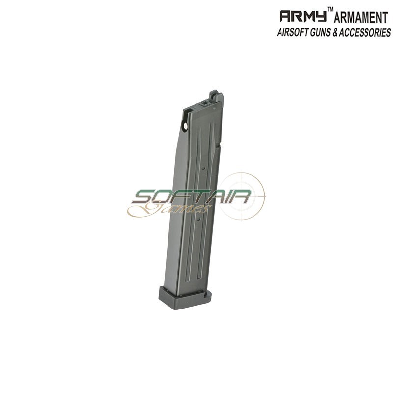 Extended 44bb gas magazine for Hi-Capa R501/R603/R604 Army™ Armament® (A-255)