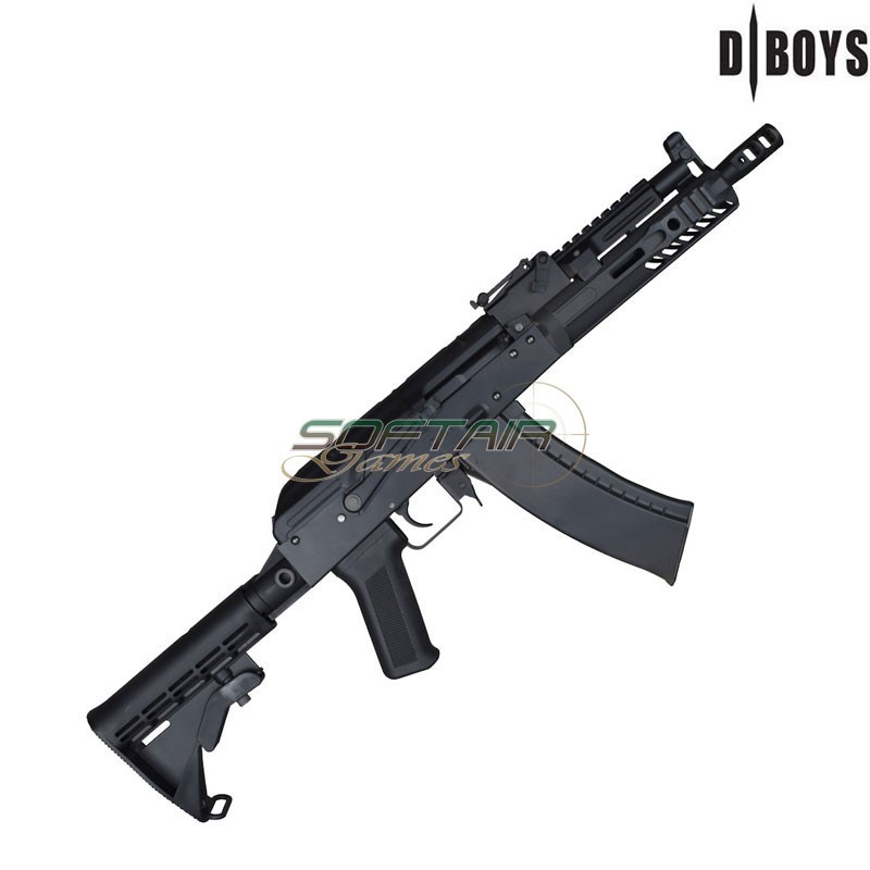 Fucile Elettrico AK74 Ris BLACK Dboys (4785) Fucile Elettrico AK74 Ris BLACK Dboys (4785)