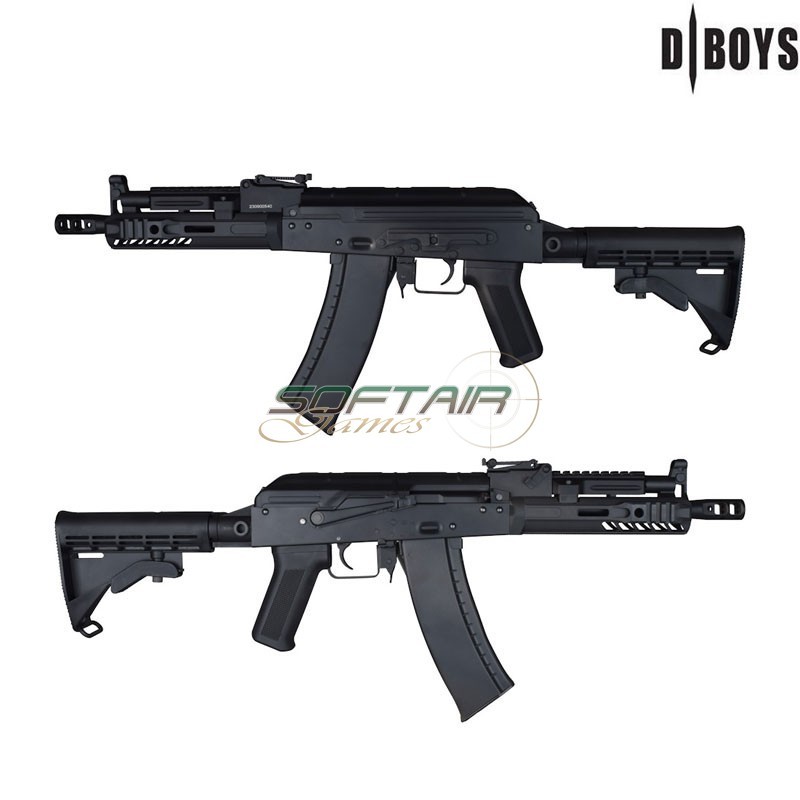 Fucile Elettrico AK74 Ris BLACK Dboys (4785) Fucile Elettrico AK74 Ris BLACK Dboys (4785)
