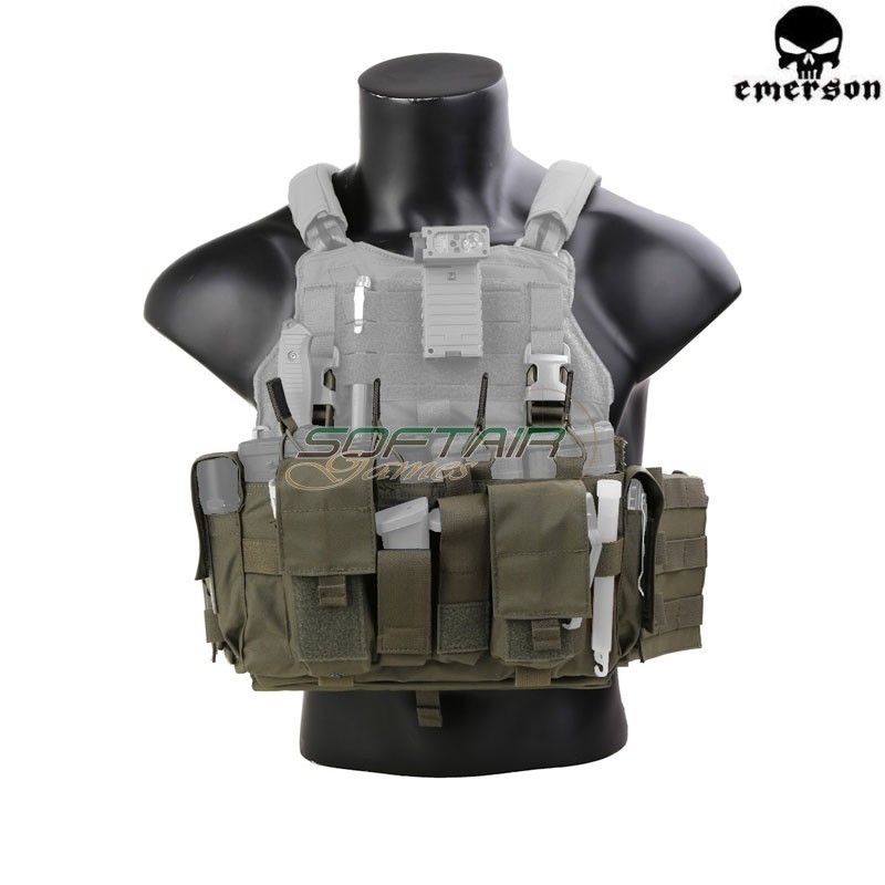 Panel MF Style Gen IV for Chest Rig MULTICAM® Genuine Usa Emerson (em7363mc)