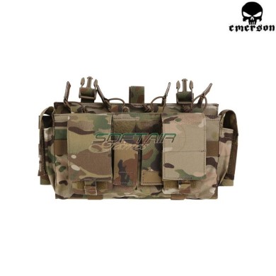 Panel MF Style Gen IV for Chest Rig MULTICAM® Genuine Usa Emerson (em7363mc)