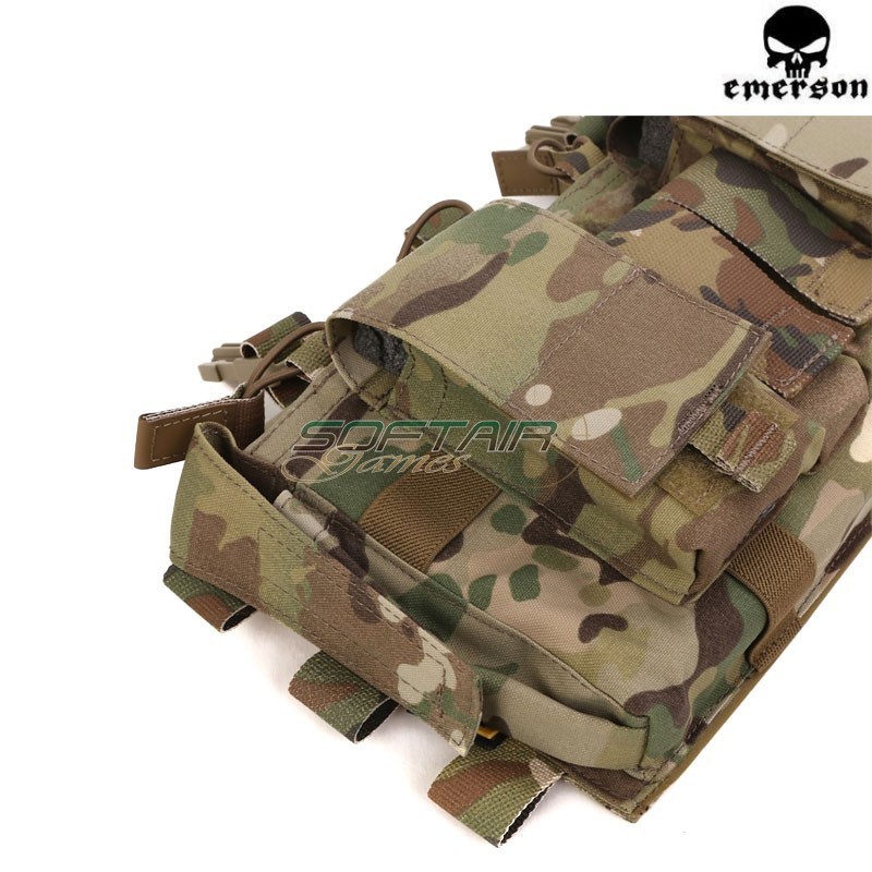 Panel MF Style Gen IV for Chest Rig MULTICAM® Genuine Usa Emerson (em7363mc)