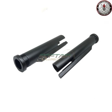 Stock Tube BLACK for M4/M16 G&g (gg-1)