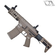 Electric rifle M4 AR4-SBR SMG DARK EARTH Classic Army (enf009p-de)