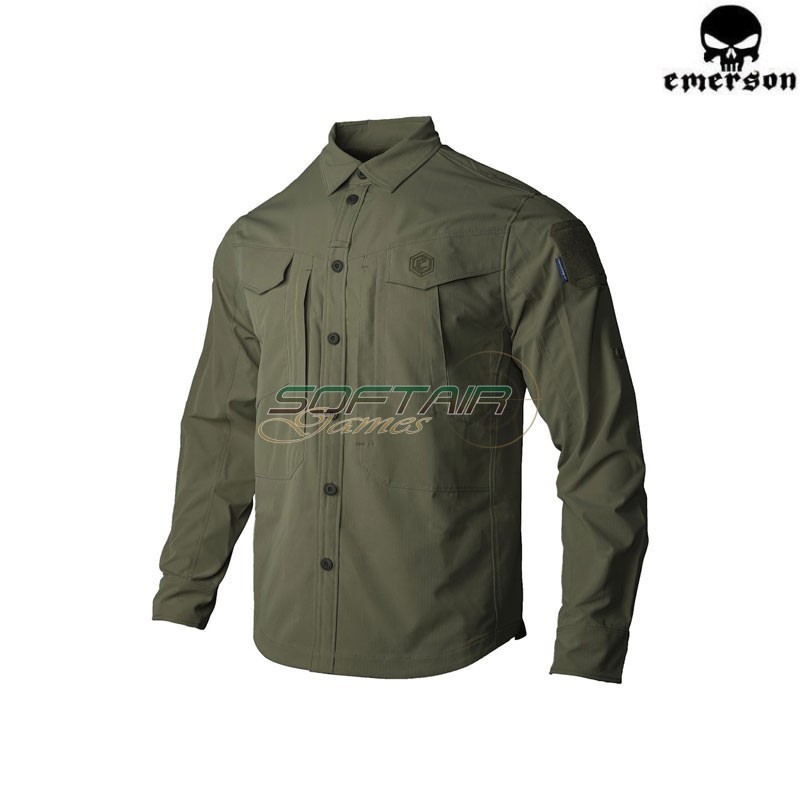 Camicia Persecutor RANGER GREEN Emerson (emb9604rg) Camicia Persecutor RANGER GREEN Emerson (emb9604rg)