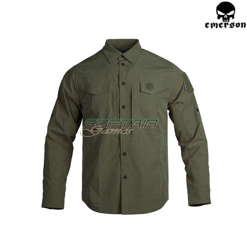 Camicia Persecutor RANGER GREEN Emerson (emb9604rg) Camicia Persecutor RANGER GREEN Emerson (emb9604rg)