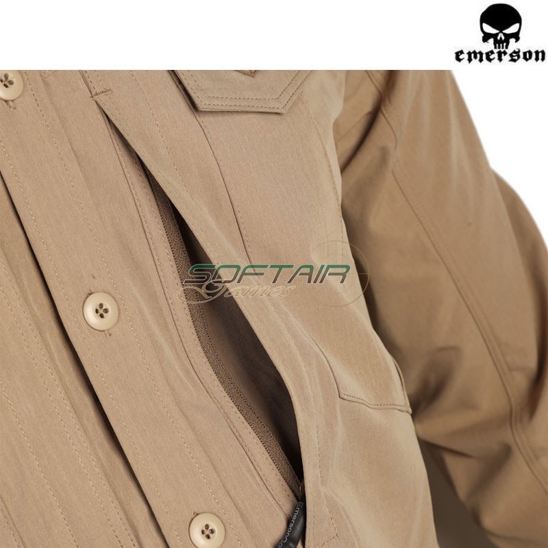 Shirt Persecutor COYOTE BROWN Emerson (emb9604cb)
