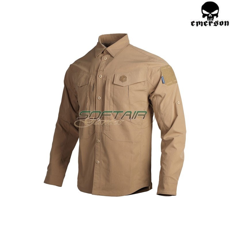 Shirt Persecutor COYOTE BROWN Emerson (emb9604cb)