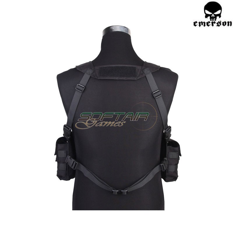 Chest Rig UW Gen V BLACK Emerson (em7451f)