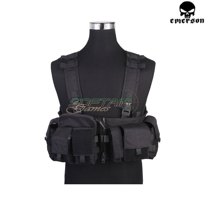 Chest Rig UW Gen V BLACK Emerson (em7451f)