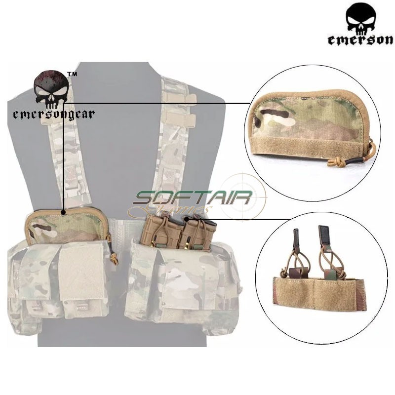 Chest Rig UW Gen V BLACK Emerson (em7451f)