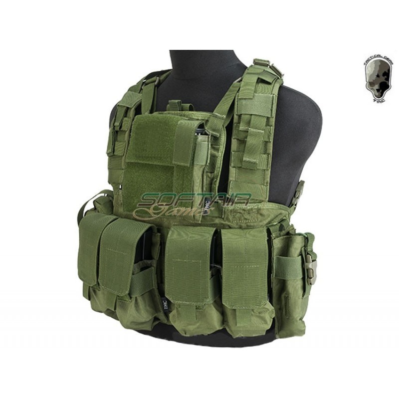 Rrv Tactical Vest Full Set Olive Drab Tmc (tmc-2033-od)