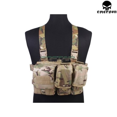 Chest rig Simplm Tactics style MULTICAM Emerson (EM7441MC)