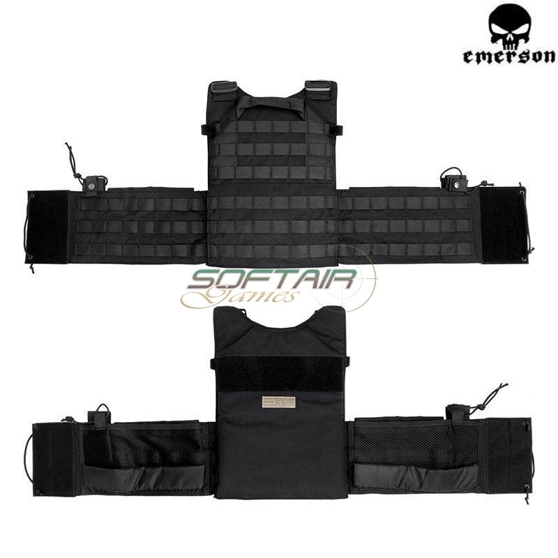 LBT 6094A Style Plate Carrier BLACK Emerson (em7440bk)