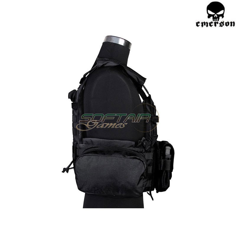 LBT 6094A Style Plate Carrier BLACK Emerson (em7440bk)