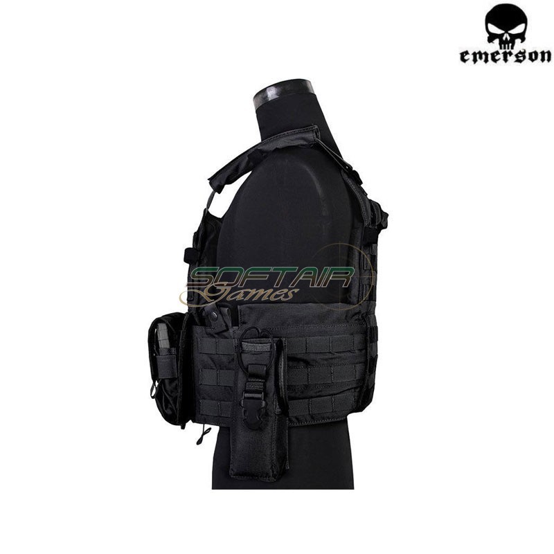 LBT 6094A Style Plate Carrier BLACK Emerson (em7440bk)