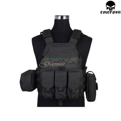 LBT 6094A Style Plate Carrier BLACK Emerson (em7440bk)