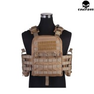 NAVY Cage Plate Carrier Tactical VEST COYOTE BROWN Emerson (em7435e)