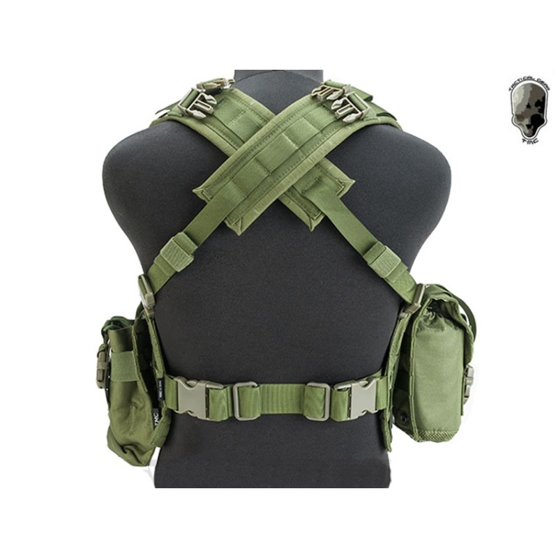 Rrv Tactical Vest Full Set Olive Drab Tmc (tmc-2033-od)