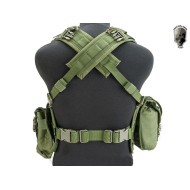 Rrv Tactical Vest Full Set Olive Drab Tmc (tmc-2033-od)