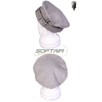 Afghan Pakol Military Wool Hat Grey Tmc (tmc-2051-gy)