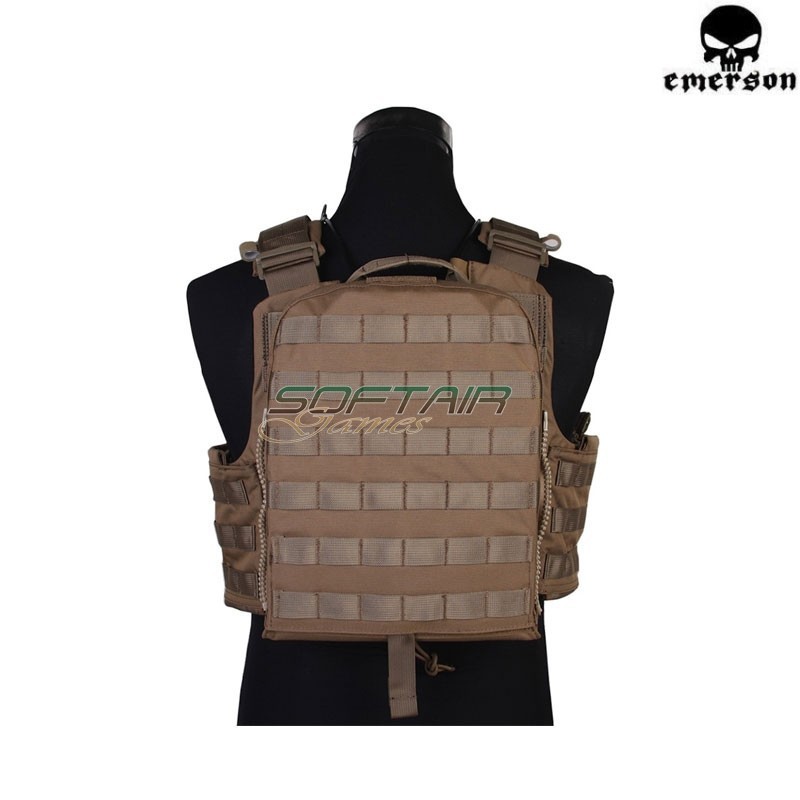 Plate Carrier CPC Style COYOTE BROWN Emerson (em7400cb)