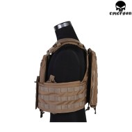 Plate Carrier CPC Style COYOTE BROWN Emerson (em7400cb)