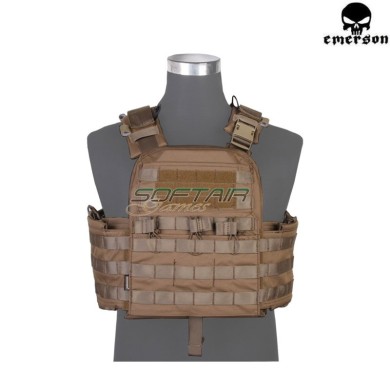 Plate Carrier CPC Style COYOTE BROWN Emerson (em7400cb)