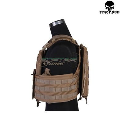 Plate Carrier CPC Style BLACK Emerson (em7400d)