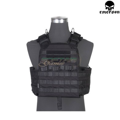 Plate Carrier CPC Style BLACK Emerson (em7400d)