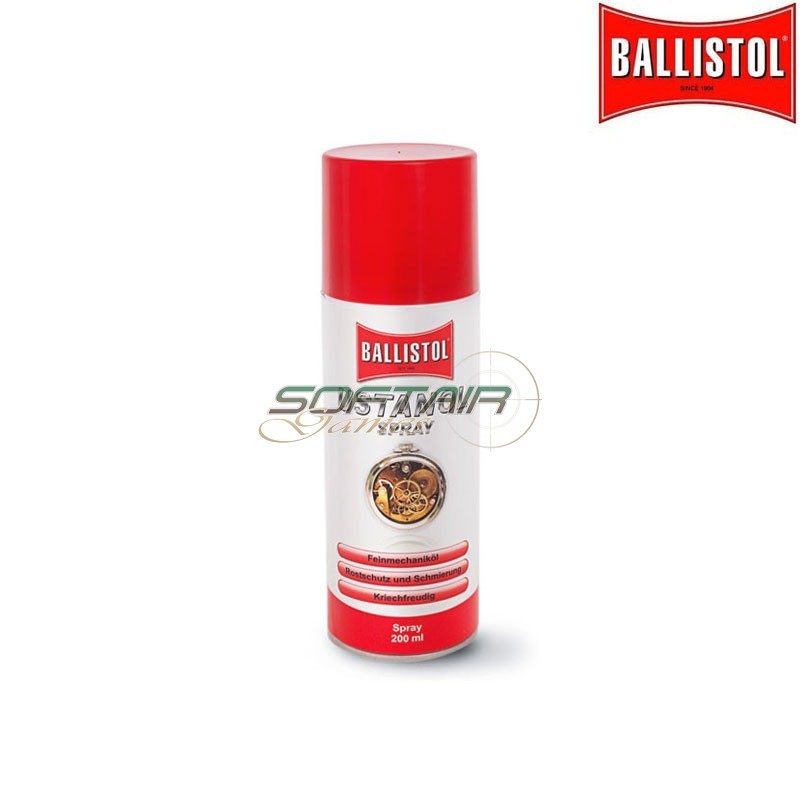 Precision Mechanical Oil Spray USTANOL 200ml Ballistol (bl-22800) Precision Mechanical Oil Spray USTANOL 200ml Ballistol (bl-22800)