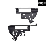 Gearbox QD CNC Alluminio 8mm for SRE M4 Next Gen. Retroarms (ra-7215) Gearbox QD CNC Alluminio 8mm for SRE M4 Next Gen. Retroarms (ra-7215)