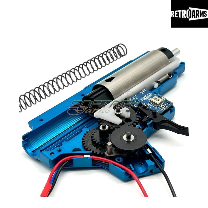 Gearbox completo 16:1 V2 BLU Edition Retroarms (ra-0002) Gearbox completo 16:1 V2 BLU Edition Retroarms (ra-0002)