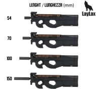MODE-2 Carbon Fiber Silencer 70mm for 14mm CCW Laylax (la-189981)