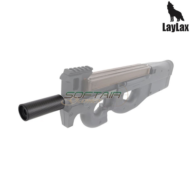 MODE-2 Carbon Fiber Silencer 70mm for 14mm CCW Laylax (la-189981)