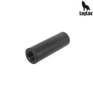 MODE-2 Carbon Fiber SLIM Silencer 70mm for 14mm CCW Laylax (la-189950)
