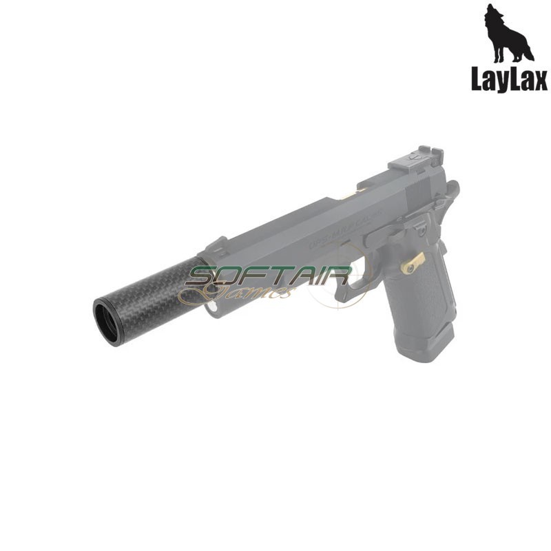 MODE-2 Carbon Fiber SLIM Silencer 54mm for 14mm CCW Laylax (la-741439)
