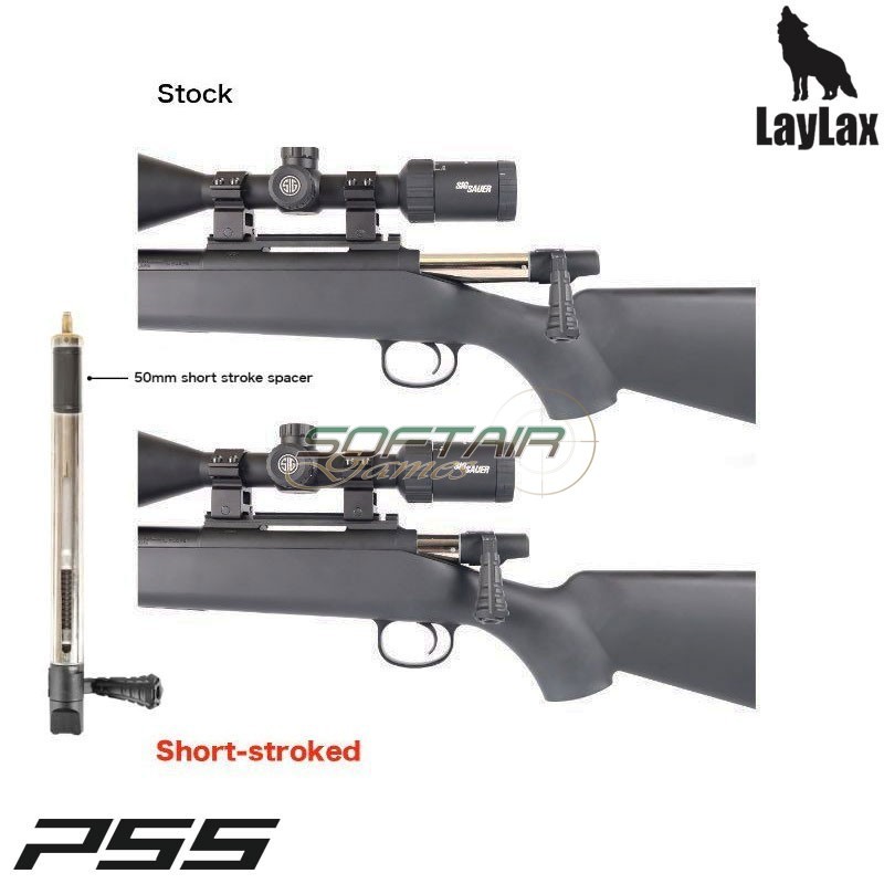 VSR-10 Short Stroke Spacer 50mm PSS Laylax (la-180025)