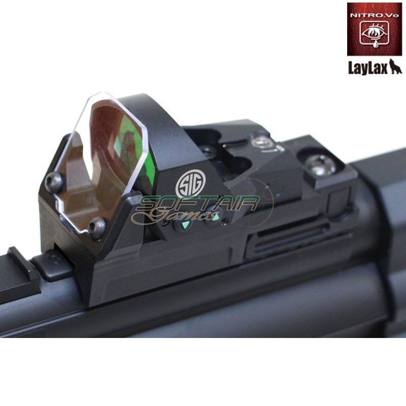 Direct Mount Aegis SMG BLACK per MP5 & G3 Nitro.Vo Laylax (la-172310)