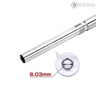 Canna di precisione LONG per G18C/M93R AEP da 168mm 6.03mm Nine Ball (nb-588864)