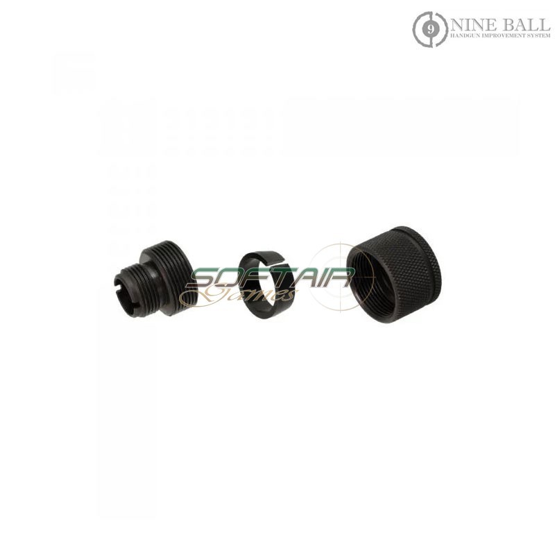 Silencer Adapter SAS NEO 14CCW for M92F Marui Nine Ball (nb-159366) Silencer Adapter SAS NEO 14CCW for M92F Marui Nine Ball (nb-159366)