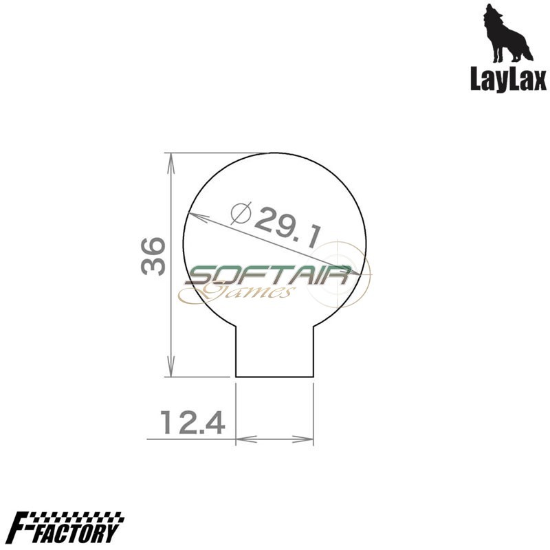 AEG Lightweight Carbon Stock Tube Laylax (la-740784)