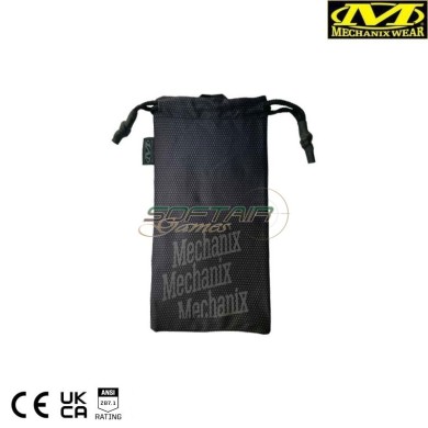 Eyewear Tactical Type-X BLACK Frame | CLEAR Lens Mechanix (mx-vxf-10af-ce)